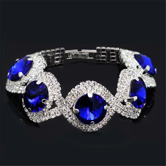 Bracelet Reine (bleu)